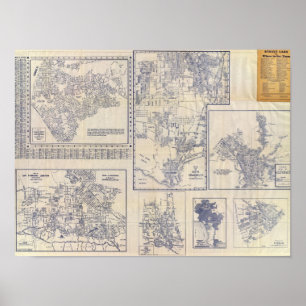 Pôster Los Angeles, Califórnia