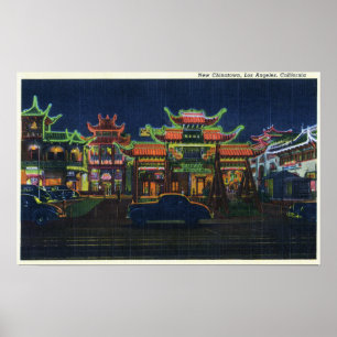 Pôster Los Angeles, CaliforniaGateway para Nova