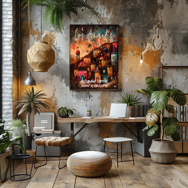 Pôster Los Ángeles: Capital de Hollywood (Criador carregado)
