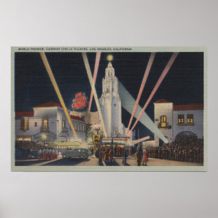 Pôster Los Angeles, CAPremier, teatro do círculo de