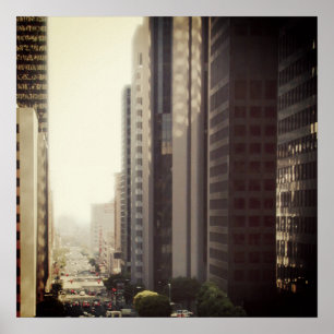 Poster Los Angeles do centro