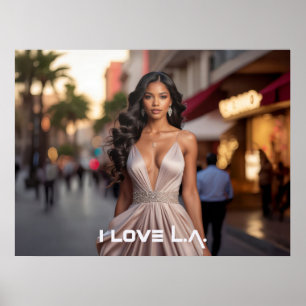 POSTER LOS ANGELES - EU AMO LA
