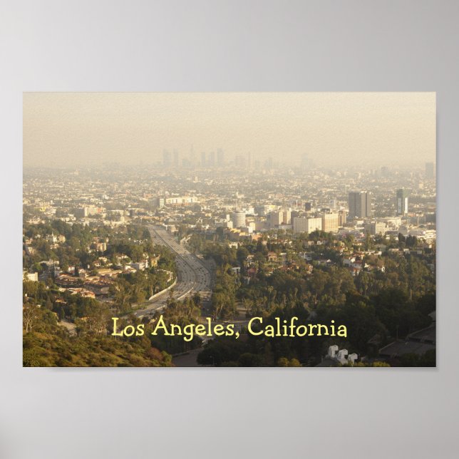 Poster - Los Angeles / Hollywood, Califórnia (Frente)