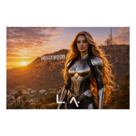 PÔSTER LOS ANGELES - LA