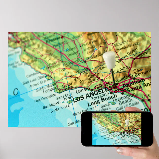 ✨ CONHEÇA O MAPA SUNSET ✨ Mapa em Los Angeles com uma instalação da Ki
