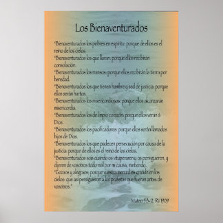 Pôster Los Bienaventurados, Cartel
