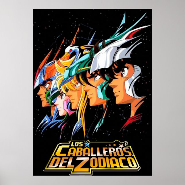 POSTER LOS CABALLEROS DEL ZODIACO (Frente)