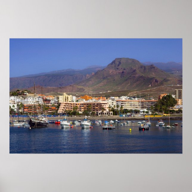 Pôster Los Cristianos em Tenerife (Frente)