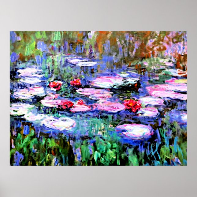 Poster Los Nenutaris por Monet (Frente)