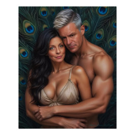 Pôster Lost in a Peacock Paradise