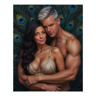 Pôster Lost in a Peacock Paradise