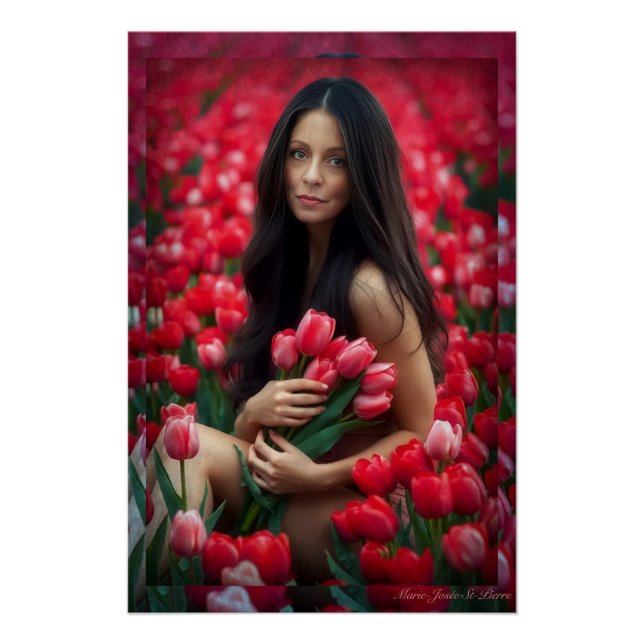 Pôster Lost in a Sea of Crimson (Frente)