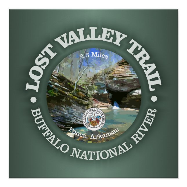 Pôster Lost Valley Trail (rd) (Frente)