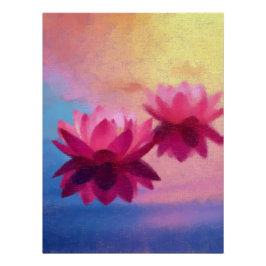 Pôster Lotus de água