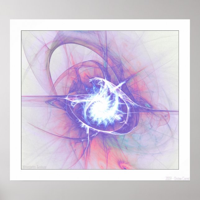 Pôster Lotus Elétrico (Frente)