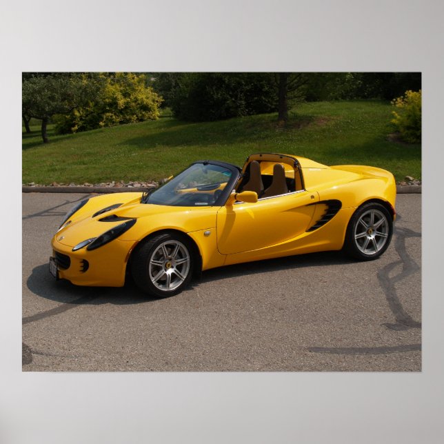 Pôster Lotus Elise (Frente)