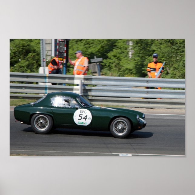 Poster Lotus Elite S2 Le Mans Classic (Frente)