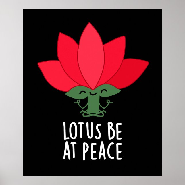 Poster Lotus Estará Na Fábrica Engraçada Pela Paz, Pun Da (Frente)