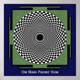 Poster Lotus meditation Dharma