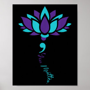 Poster Lotus You Suicida Prevention Awarume