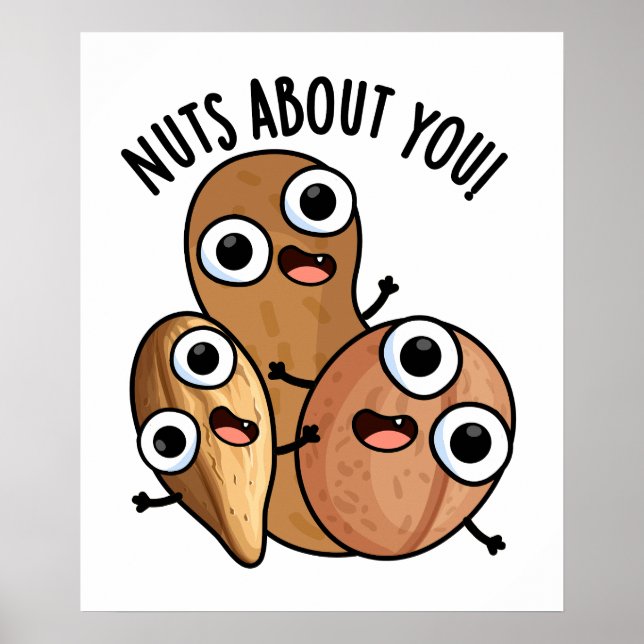 Poster Louco por Você Piadas de Nozes Engraçadas  (Frente)