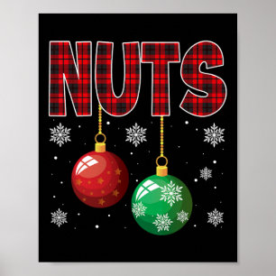 Poster Loucos do tórax que combinam castanhas divertidas