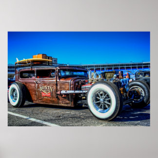 Poster Loucos enferrujados Rat Rod