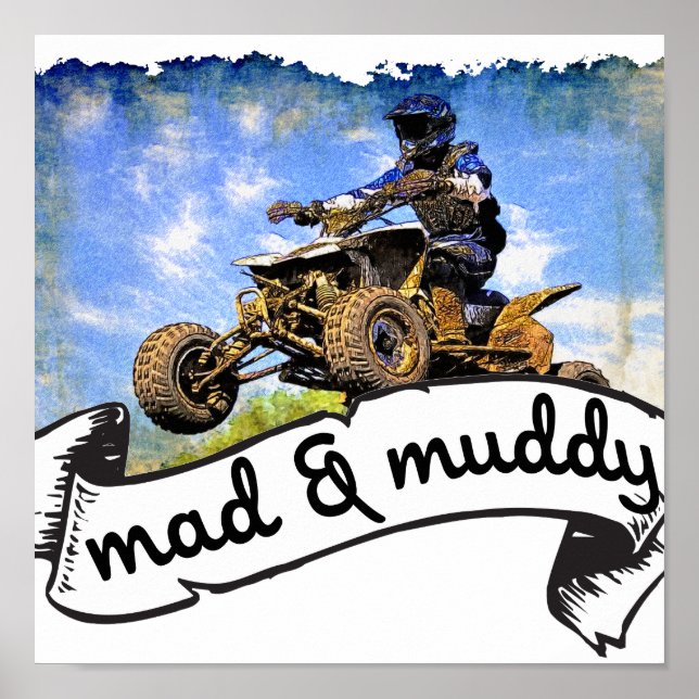 Poster loucura de ATV (Frente)