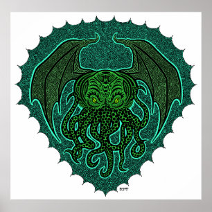 Pôster Loucura de Cthulhu