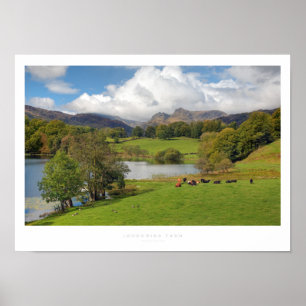 Poster Loughrigg Tarn, Distrito de Lake