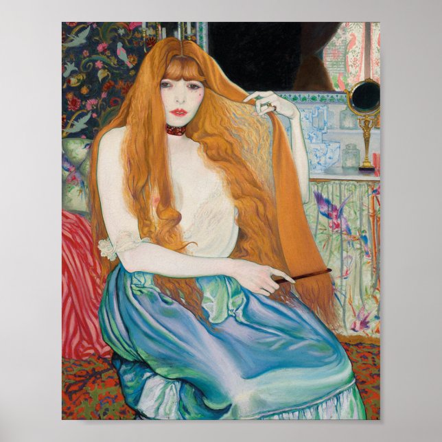 Poster Louis Anquetin - Mulher em seu banheiro (Frente)