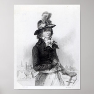 Pôster Louis Antoine de Saint-Just