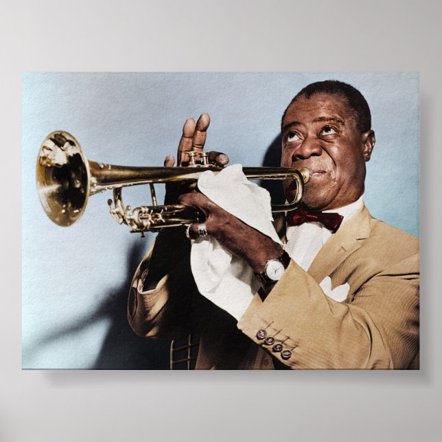Poster Louis Armstrong (Frente)