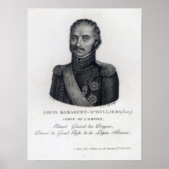 Poster Louis Baraguey d'Hilliers (Frente)