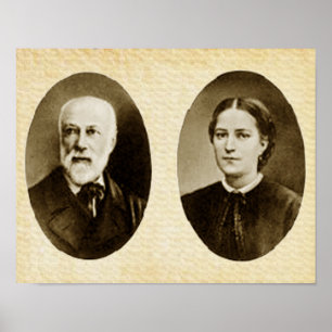 Pôster Louis e Zelie abençoados Martin
