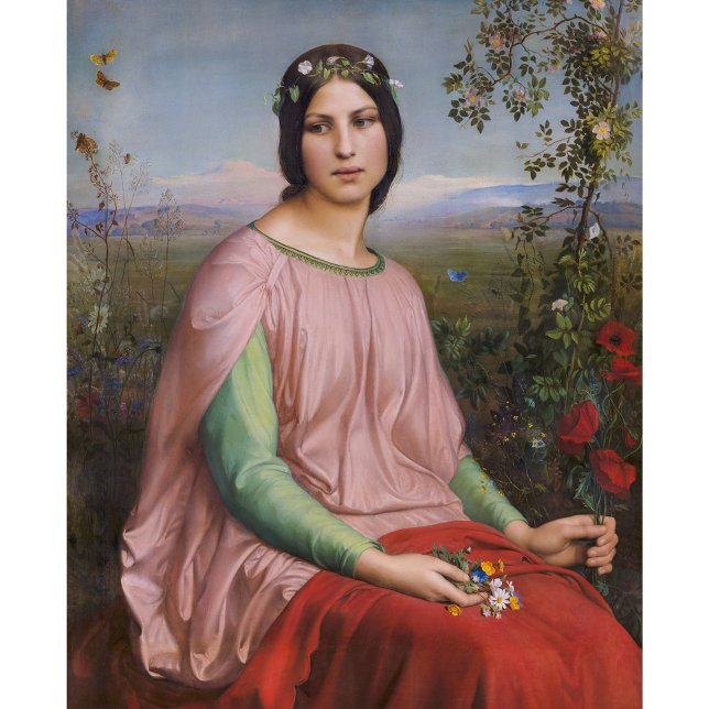 Poster Louis Janmot Flower of the fields CC0915 Large (Criador carregado)