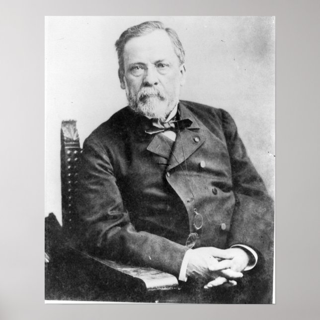 Pôster Louis Pasteur (Frente)