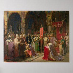 Poster Louis VII os jovens, rei de France