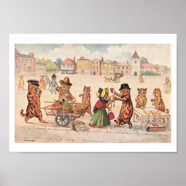 Poster Louis Wain  (Frente)