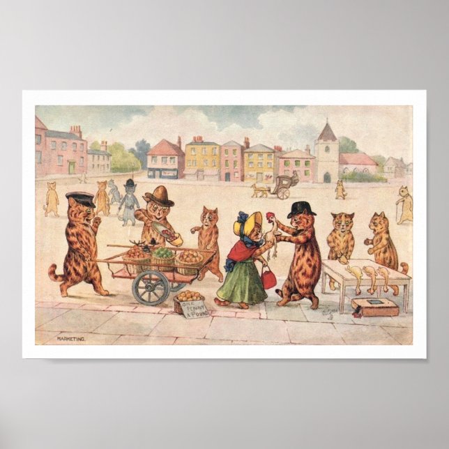Poster Louis Wain (Frente)
