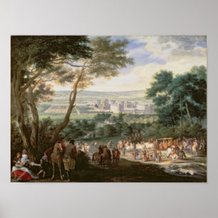 Poster Louis XIV em Vincennes