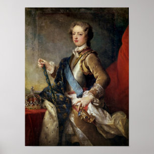 Pôster Louis XV aged 15, after 1725