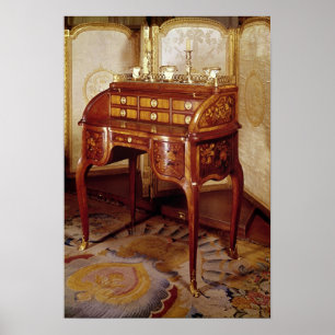 Poster Louis XV Escrevendo Desk