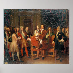 Pôster Louis XV Peter de visita mim