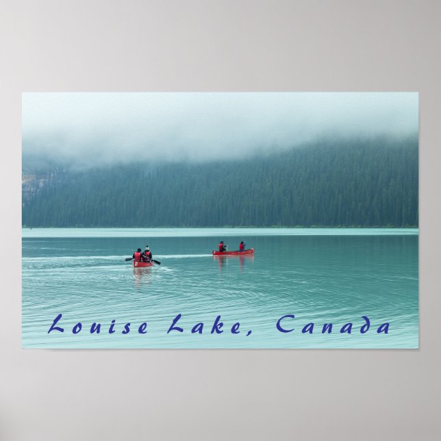 Poster Louise Lake, Canadá (Frente)