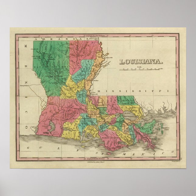 Pôster Louisiana (Frente)