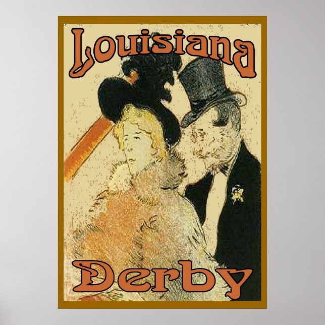 Poster Louisiana Derby (Frente)