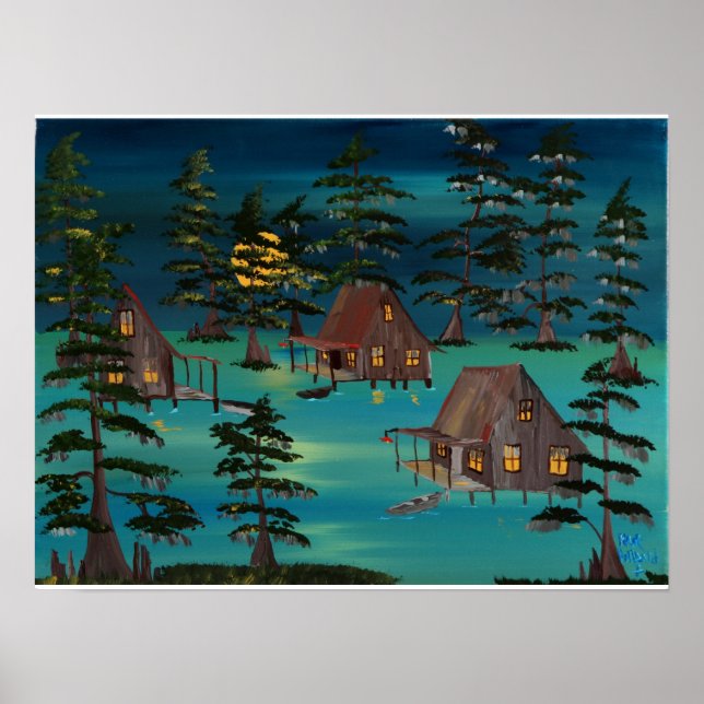 Pôster Louisiana Midnight Neighbors (Frente)