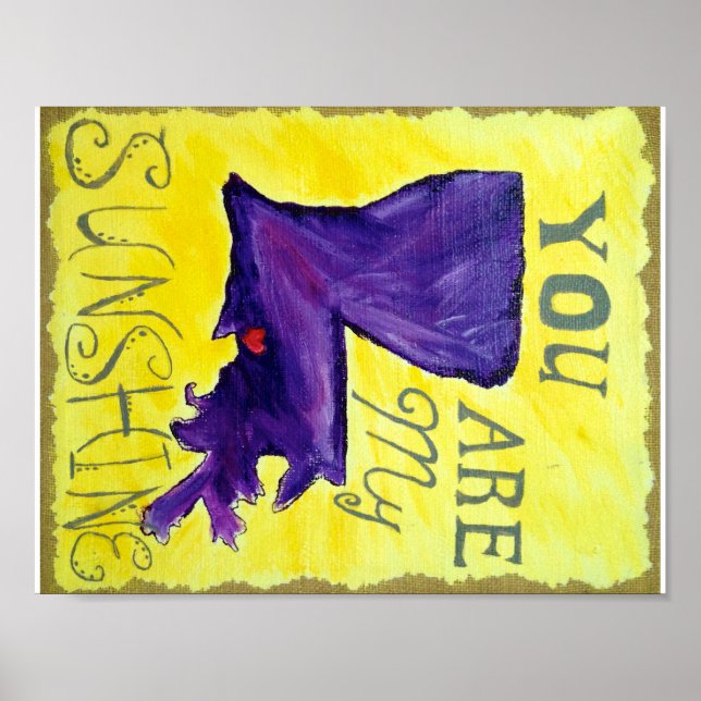 Poster Louisiana Tem Meu Coração (Frente)