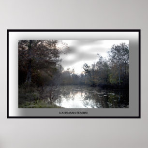 Pôster Louisianna-Nascer do sol-Poster - personalizado